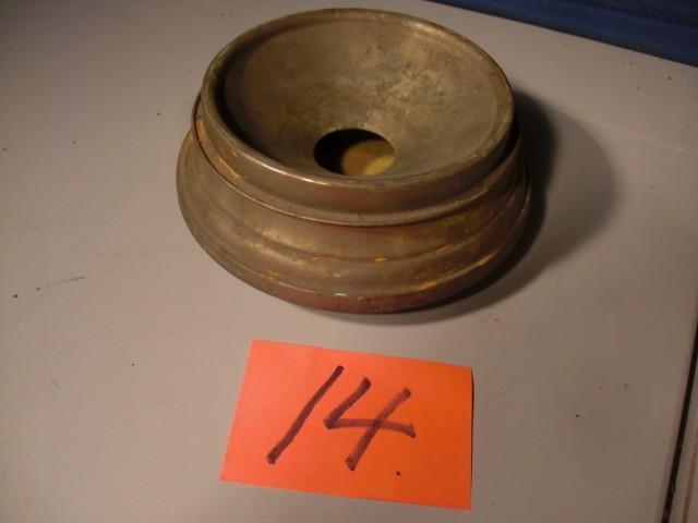 Old Fashion Spitoon.. Solid Nickeli...