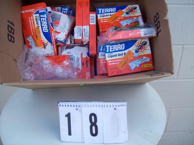 Box full of Liquid Ant bait, approx...