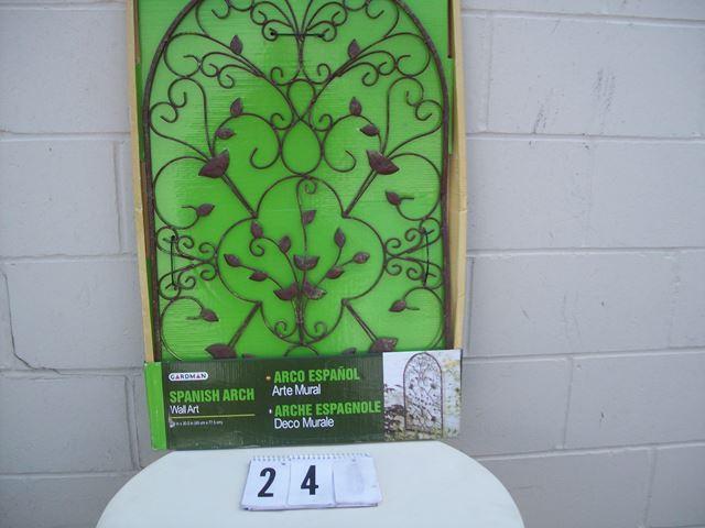 Spanish arch Metal Garden art, Copp...