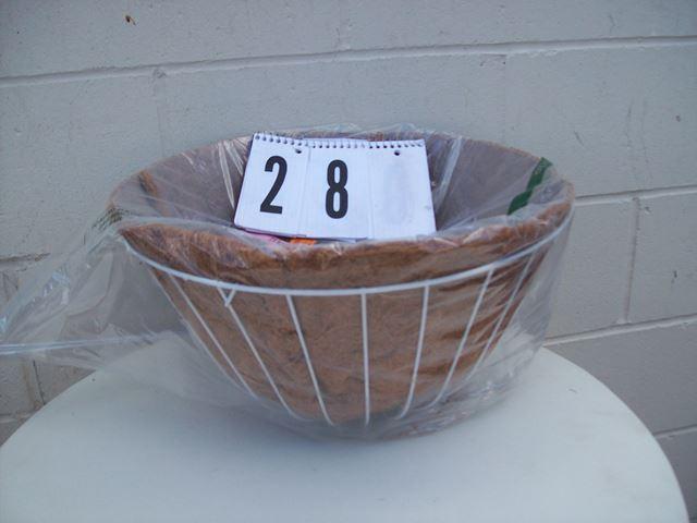 16&quot white gro planter with han...