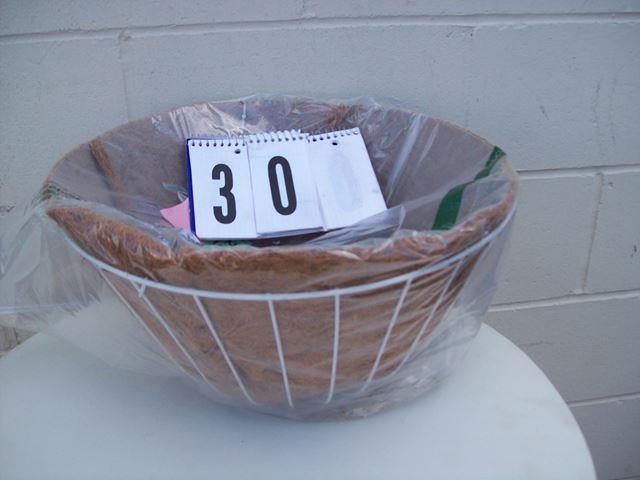 16&quot white gro planter with han...