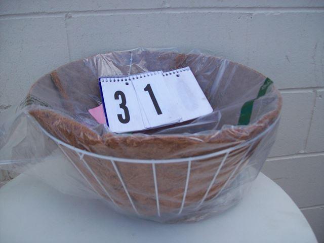 16&quot white gro planter with han...