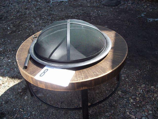 Fire Pit With Screen, Approx. 3 Foo...