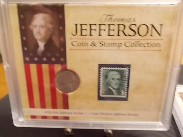 Thomas Jefferson Coin &amp Stamp C...