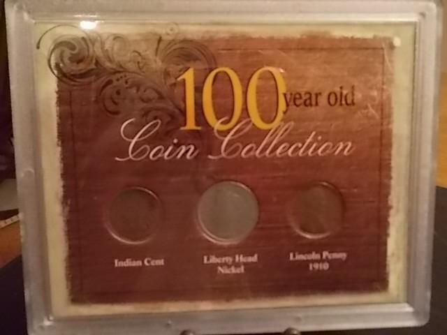 100 Year Old Coin Collection Set 19...