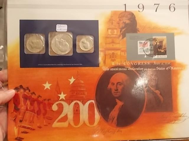 1976 US UNC Mint Set With 3-Silver ...