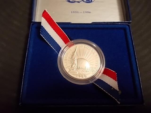 1986 Ellis Island Half Dollar Proof...
