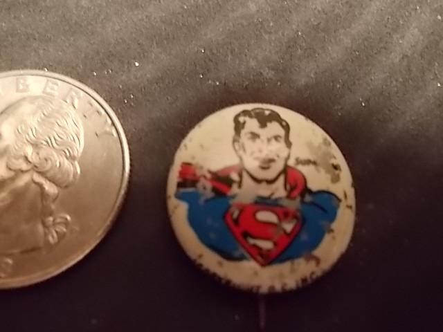 Vintage Superman Rare Pin (Kellogg...