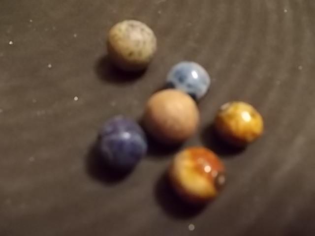 Lot Of Old Clay Marbles...