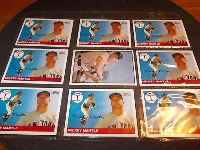 9-Mickey Mantle Rookie Card Reprodu...