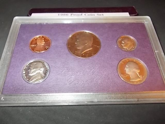 1986 US Proof Set...