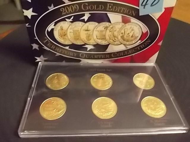 2009 Gold Edition State Quarter Set...