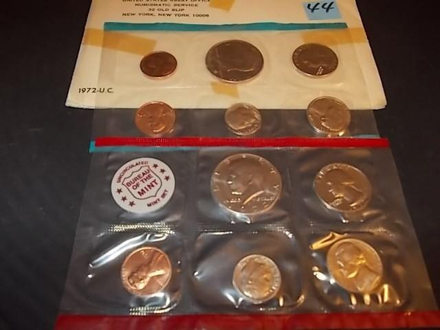 1972 US Mint Set D &amp P...