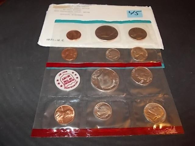 1971 US Mint Set D &amp P...