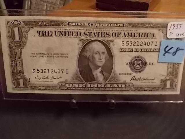 1935 F UNC Silver Certificate...