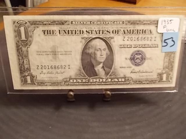 1935 F UNC Silver Certificate...