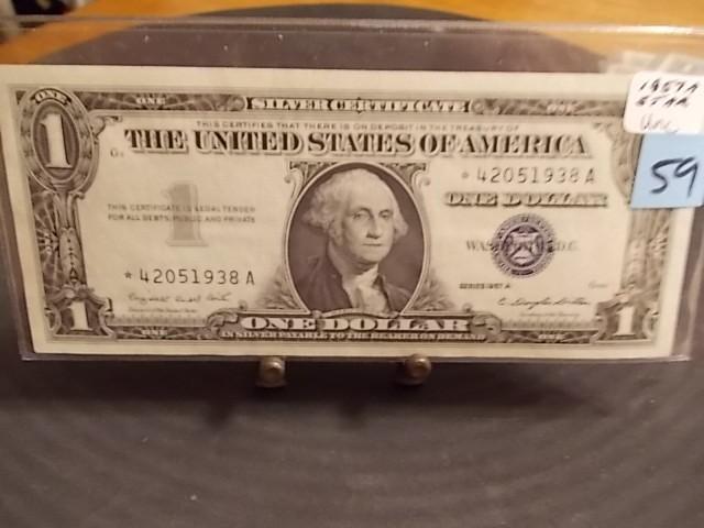 1957 A Star UNC Silver Certificate...
