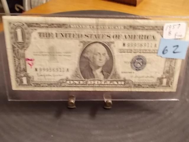 1957 B Silver Certificate Fine...