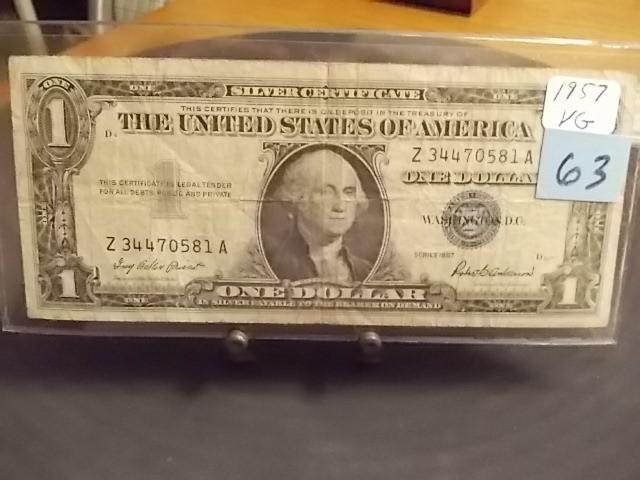 1957 Silver Certificate VG...