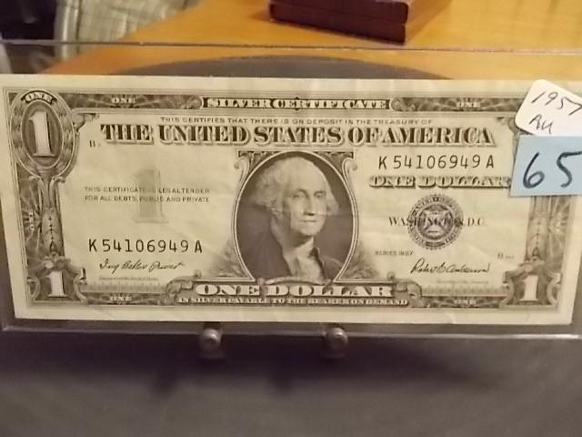 1957 Silver Certificate AU...