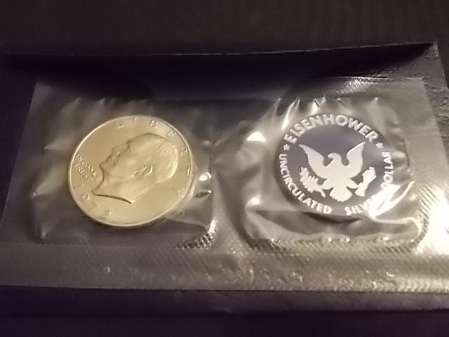 1972 Ike Silver Dollar&nbsp...