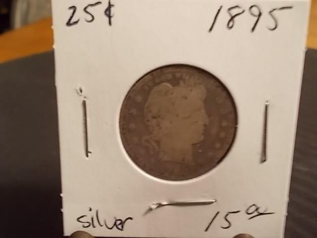 1895 Barber Quarter...