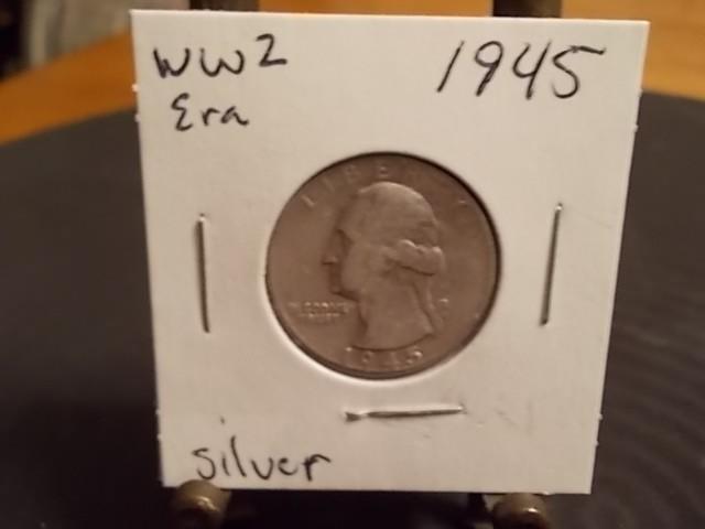 1945 Washington Quarter XF...