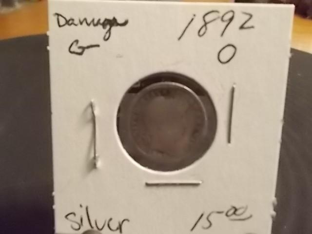 1892 O Barber Dime...