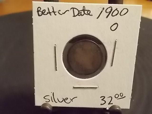 1900 O Barber Dime...