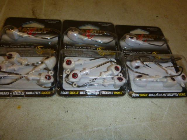 Matzuo Weighted Sickle Jigs 3 Packs...
