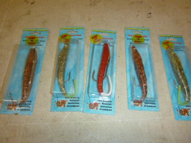 5 Possum Lures Jump N Shad...