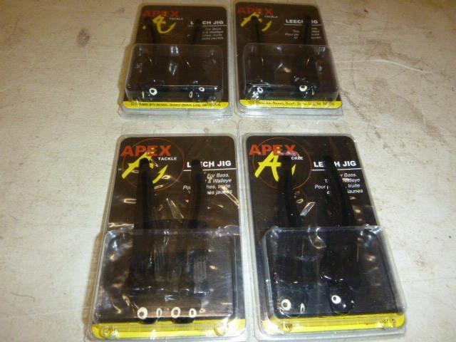 4 Packs of 2 Apex Leech Jigs...