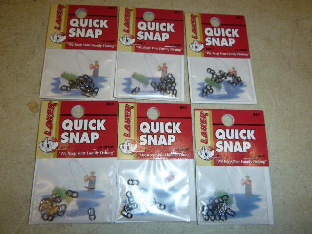 Laker Quick Snaps Size 1, 10 Per Pa...