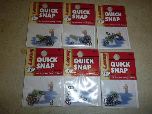 Laker Quick Snaps Size 1, 10 Per Pa...