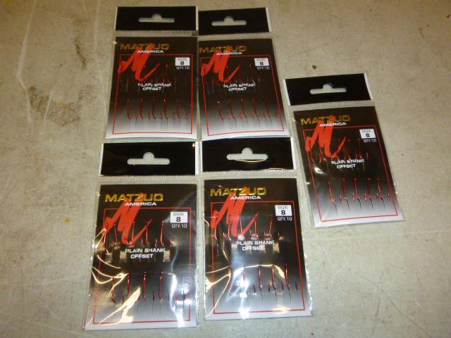 5 Packs of Matzuo Plain Shank Offse...