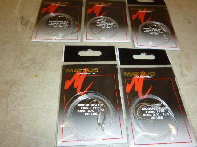 5 Packs of Matzuo Mooching Rigs Siz...
