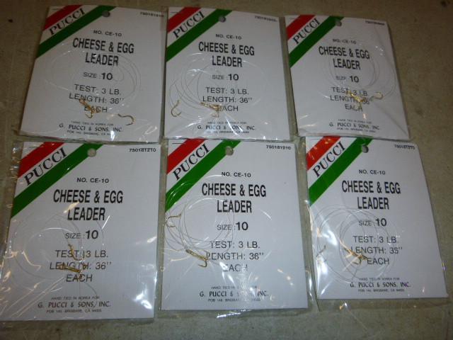 6 Packs of Pucci Cheese &amp Egg L...