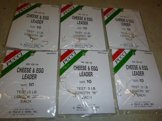 6 Packs of Pucci Cheese &amp Egg L...