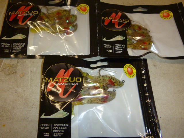 3 Packs of Matzuo Prism Shads 3&quo...