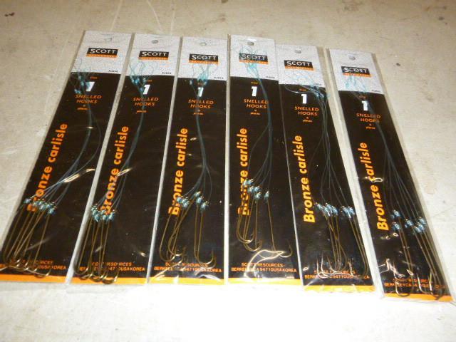 6 Packs of Scott Bronze Carlisle Sn...