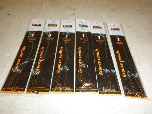 6 Packs of Scott Bronze Carlisle Sn...