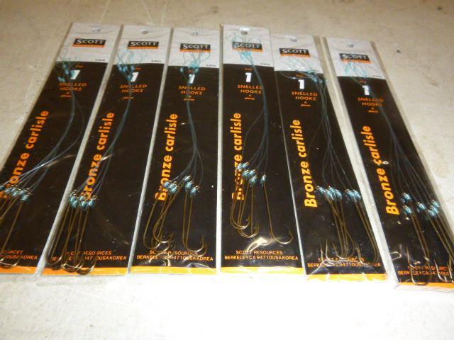 6 Packs of Scott Bronze Carlisle Sn...