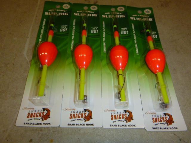 4 Packs of Rod-N-Bobbs Pre-Rigged ...
