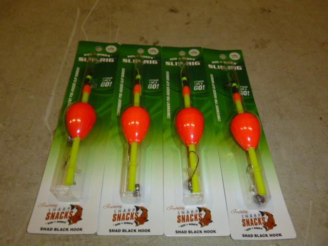 4 Packs of Rod-N-Bobbs Pre-Rigged ...