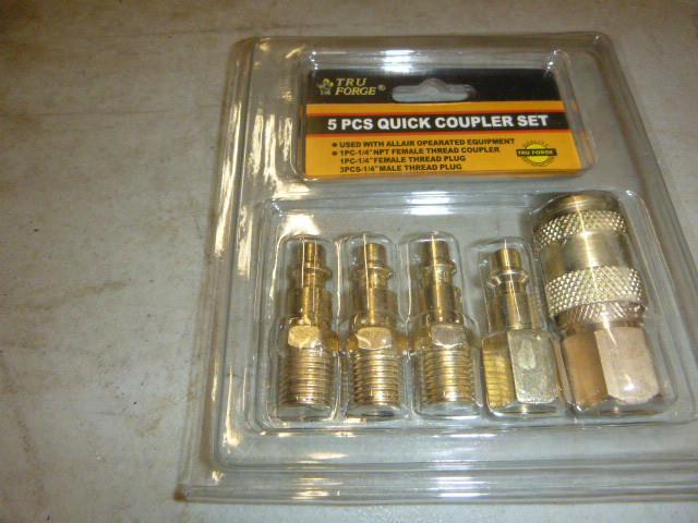 Tru Forge 5 Piece Quick Coupler Set...