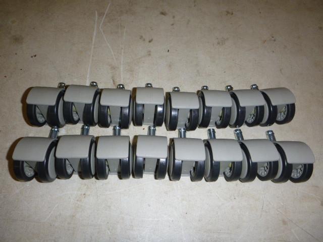 16 Double Wheel Swivel Casters 2&qu...
