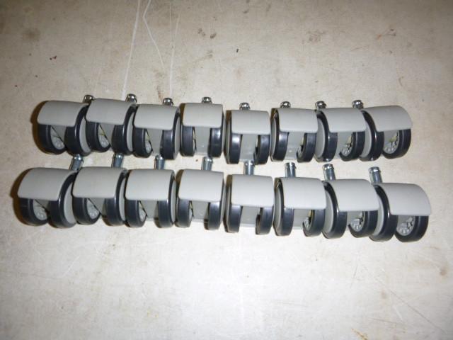 16 Double Wheel Swivel Casters 2&qu...