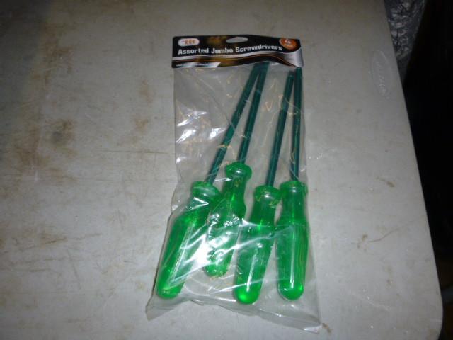 IIT 4 Piece Assorted Jumbo Screwdri...