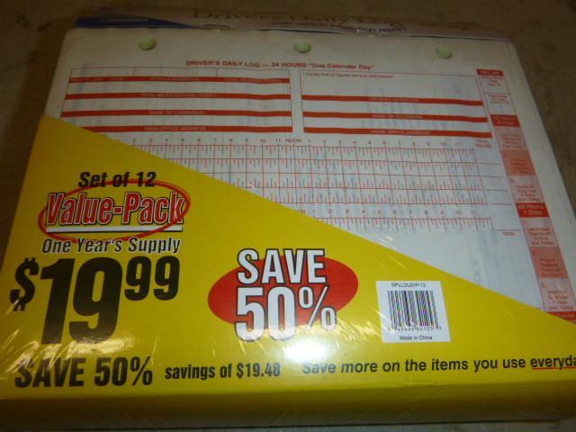 Road Pro Loose Leaf Drivers Daily ...