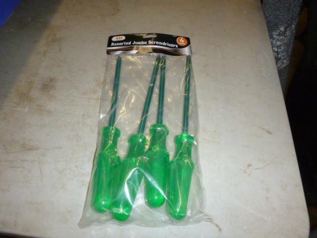 IIT 4 Piece Assorted Jumbo Screwdri...